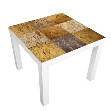 Adhesive film for furniture IKEA - Lack side table - Egyptian Mosaic