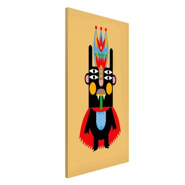 Magnetic memo board - Collage Ethno Monster - King
