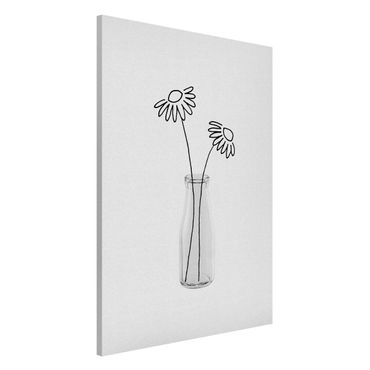 Magnetic memo board - Flower Still Life