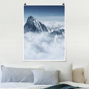 Poster nature & landscape - The Alps Above The Clouds