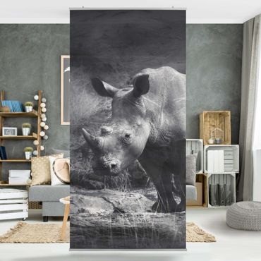 Room divider - Lonesome Rhinoceros
