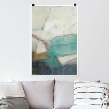 Poster abstract - Fangs With Turquoise I