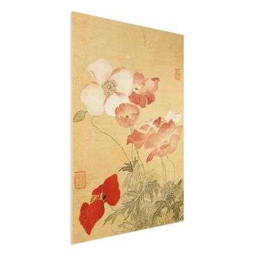 Print on forex - Yun Shouping - Poppy Flower