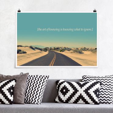 Poster - Poetic Landscape - Knowing