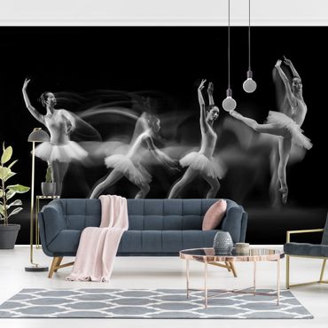 Wallpaper - Ballerina Art Wave