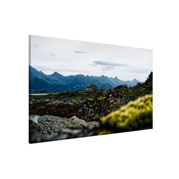 Magnetic memo board - Desolate Hut In Norway
