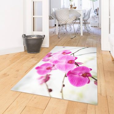 Vinyl Floor Mat - Close-Up Orchid - Landscape Format 3:2