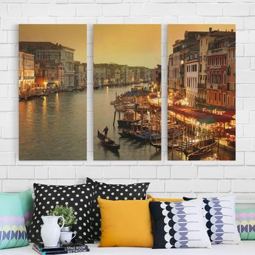 Print on canvas 3 parts - Grand Canal Of Venice