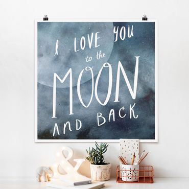 Poster - Heavenly Love - Moon