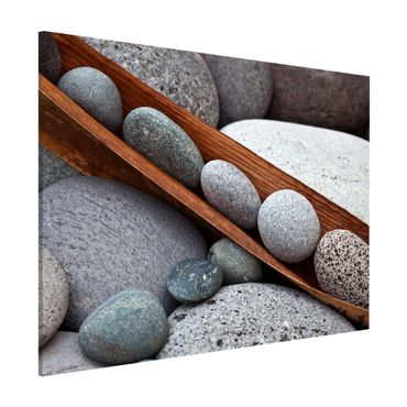 Magnetic memo board - Still Life With Grey Stones