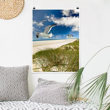 Poster beach - Dune Breeze