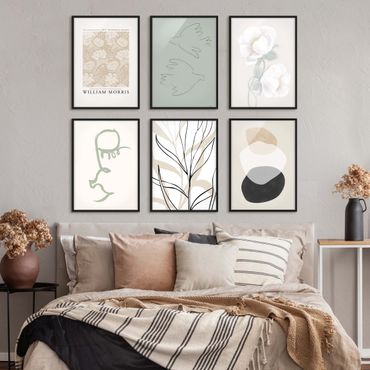 Gallery Walls - Beige And Mint