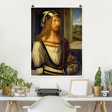 Poster art print - Albrecht Dürer - Self-portrait at 26