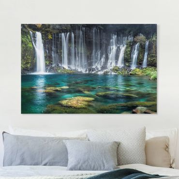 Print on canvas - Shiraito Waterfall