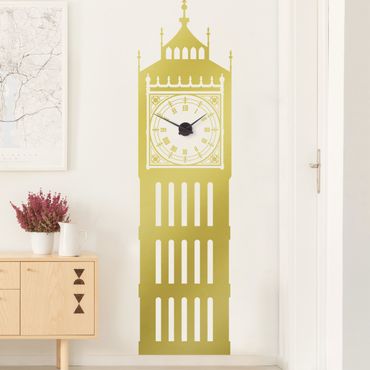 Wall sticker clock - Big Ben
