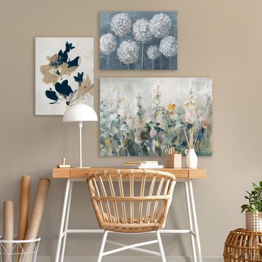 Gallery Walls - Blue And Beige