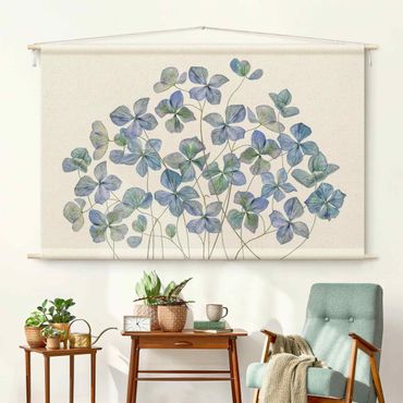 Tapestry - Blue Hydrangea Flowers