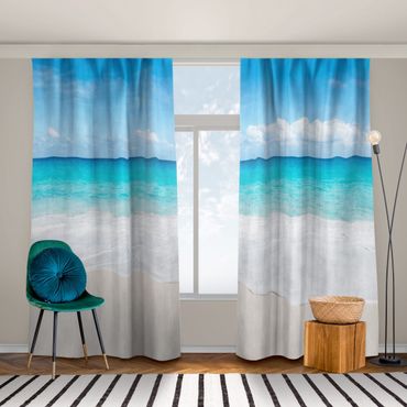 Curtain - Blue Wave