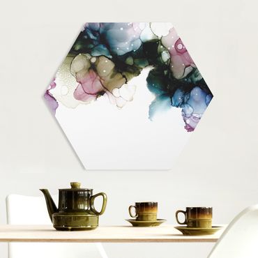 Forex hexagon - Floral Arches With Gold