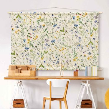 Tapestry - Flower Meadow In Watercolour