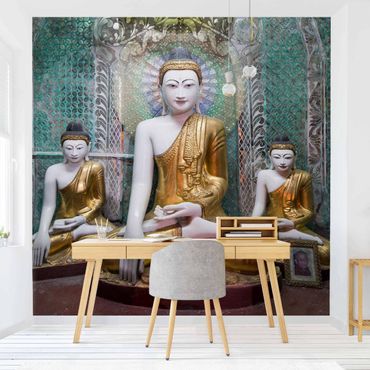 Wallpaper - Buddha Statues