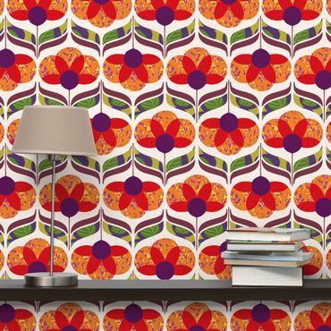 Wallpaper - Colourful Flower Power