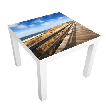 Adhesive film for furniture IKEA - Lack side table - Stroll At The North Sea