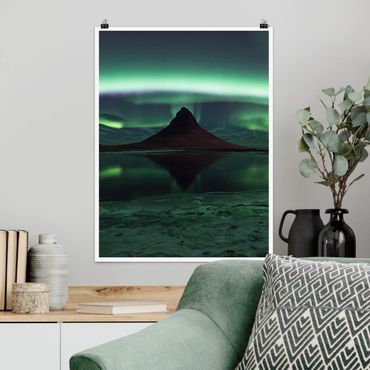 Poster nature & landscape - Northern Lights In Iceland