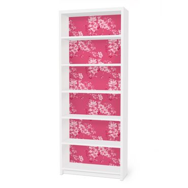 Adhesive film for furniture IKEA - Billy bookcase - Antique Flower Pattern