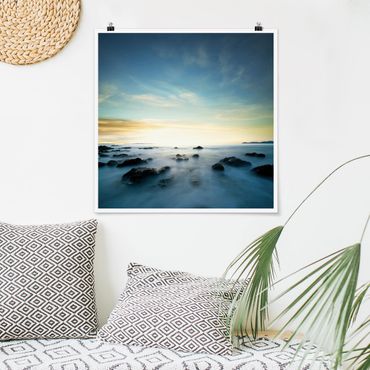 Poster - Sunset Over The Ocean