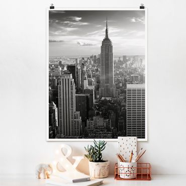 Poster architecture & skyline - Manhattan Skyline
