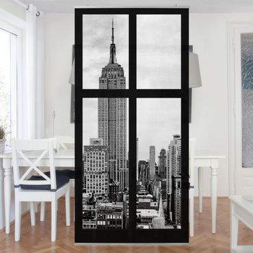 Room divider - Window New York Empire State Building