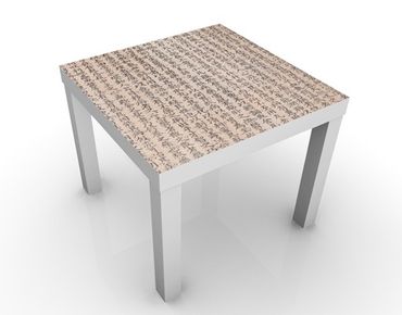 Side table design - Chinese Characters