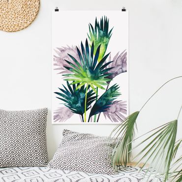 Poster flowers - Exotic Foliage - Fan Palm