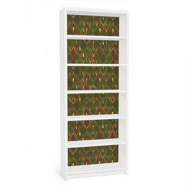 Adhesive film for furniture IKEA - Billy bookcase - Peacock-Eyes