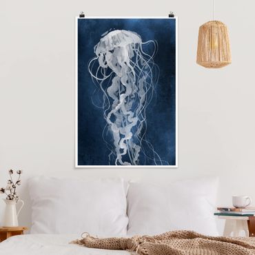 Poster animals - Jellyfish Dance I