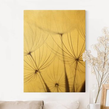 Canvas print gold - Gentle Grasses