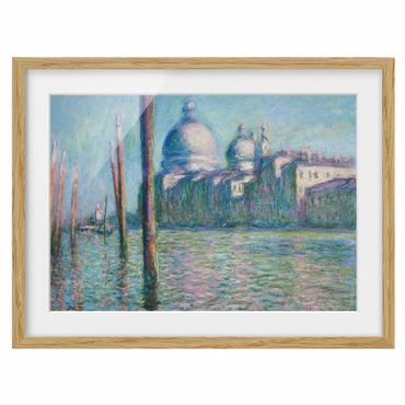 Framed prints - Claude Monet - The Grand Canal
