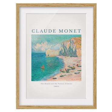 Framed prints - Claude Monet - The Beach