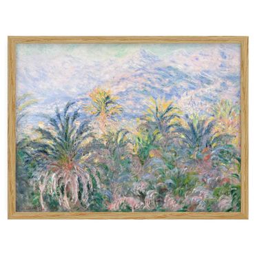 Framed prints - Claude Monet - Palm Trees at Bordighera