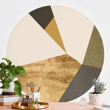 Self-adhesive round wallpaper kitchen - Clovis