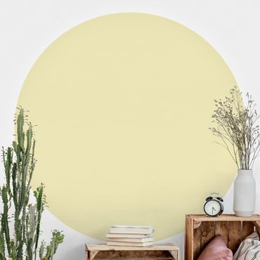 Self-adhesive round wallpaper kids - Colour Crème