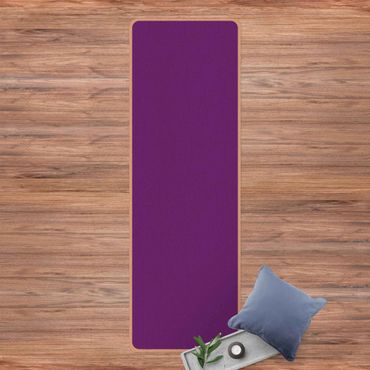 Yoga mat - Colour Purple