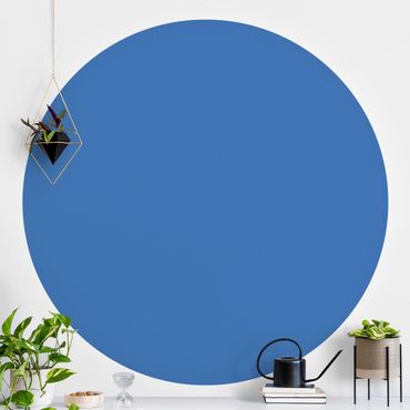 Self-adhesive round wallpaper kids - Colour Royal Blue