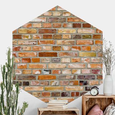 Self-adhesive hexagonal wall mural - Colours Of The Wall