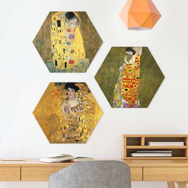 Forex hexagon - Gustav Klimt - Portraits