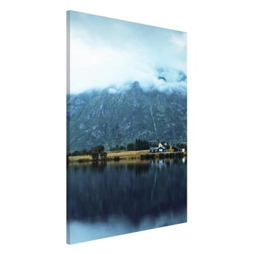 Magnetic memo board - Lofoten Reflection