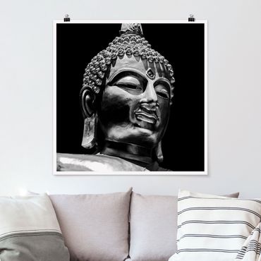 Poster - Buddha Statue Face