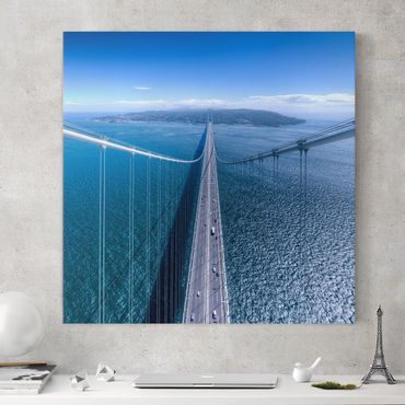 Print on canvas - Bridge To The Island