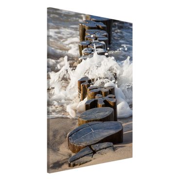 Magnetic memo board - Breakwater On The Beach